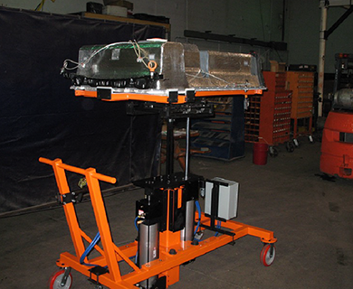 Battery Lift Mobile Cart